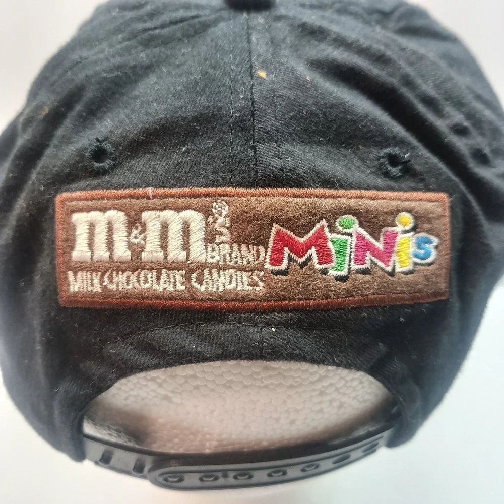 VINTAGE 1997 M&Ms‎ Minis Promo Hat Cap Snap Back Candy Milk Chocolate Green M&M